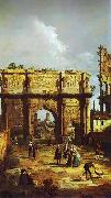 Bernardo Bellotto Arch of Constantine Germany oil painting artist